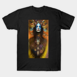 Stunning Visionary Art - Shamanism Spiritual Seeker of Visions T-Shirt